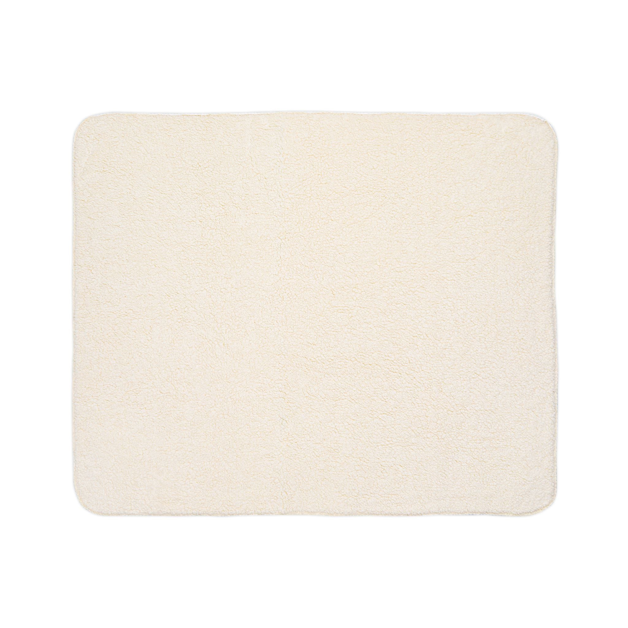 Fairy Mushroom Fleece Sherpa Blanket