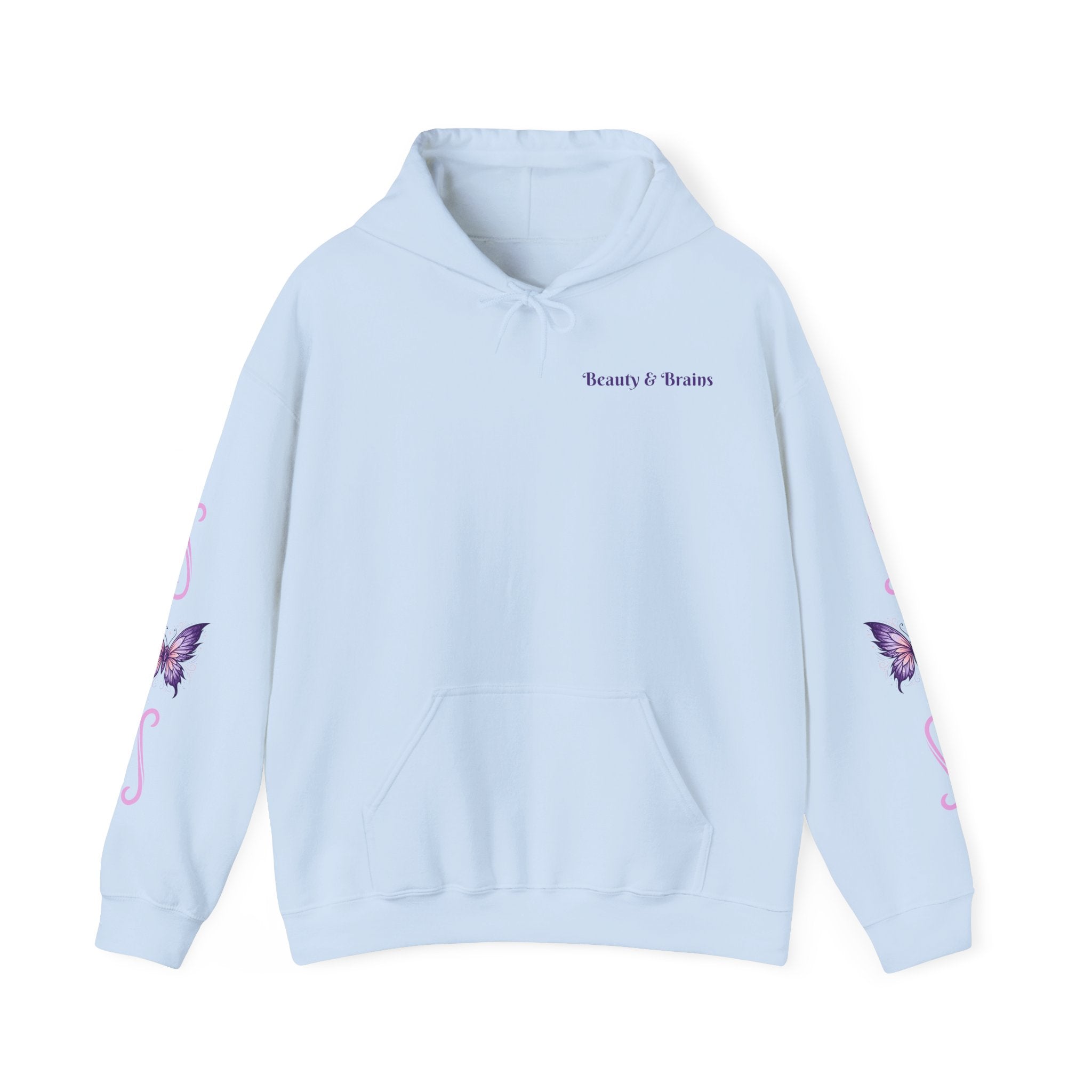 Hoodie — Cozy Fairy Reader Graphic Hoodie ("Beauty & Brains")