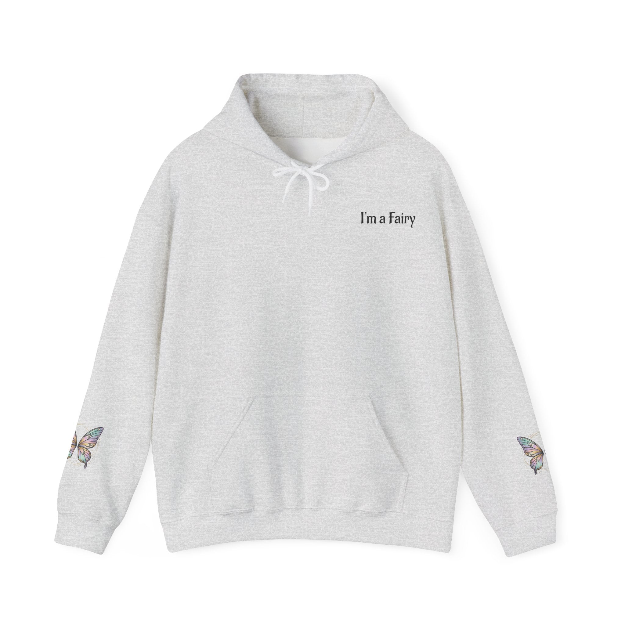 Fairy Wings Hoodie — "I'm a Fairy" Cozy Graphic Pullover