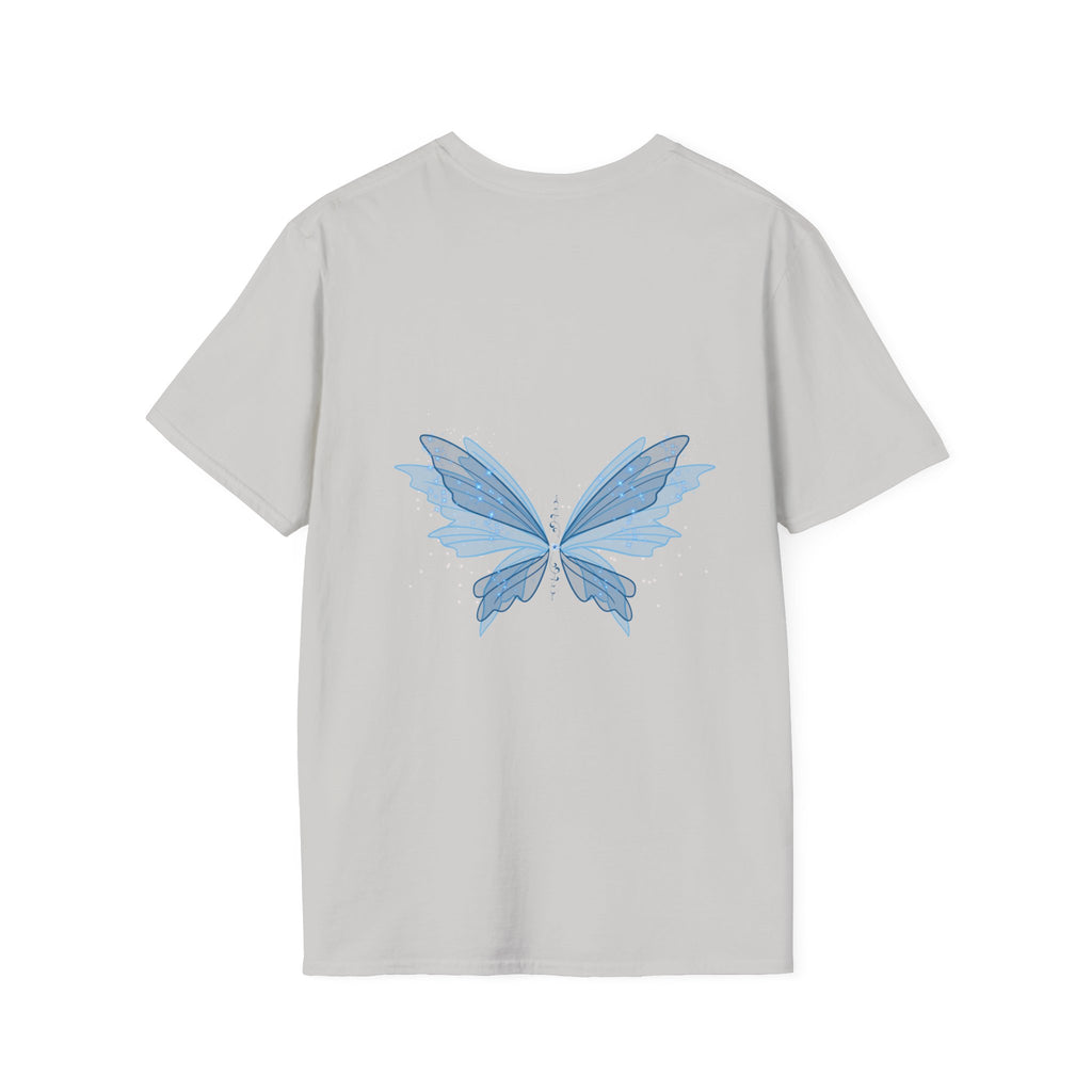 Blue Watercolor Butterfly T-Shirt