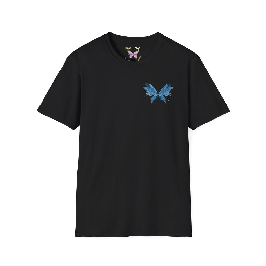 Blue Watercolor Butterfly T-Shirt