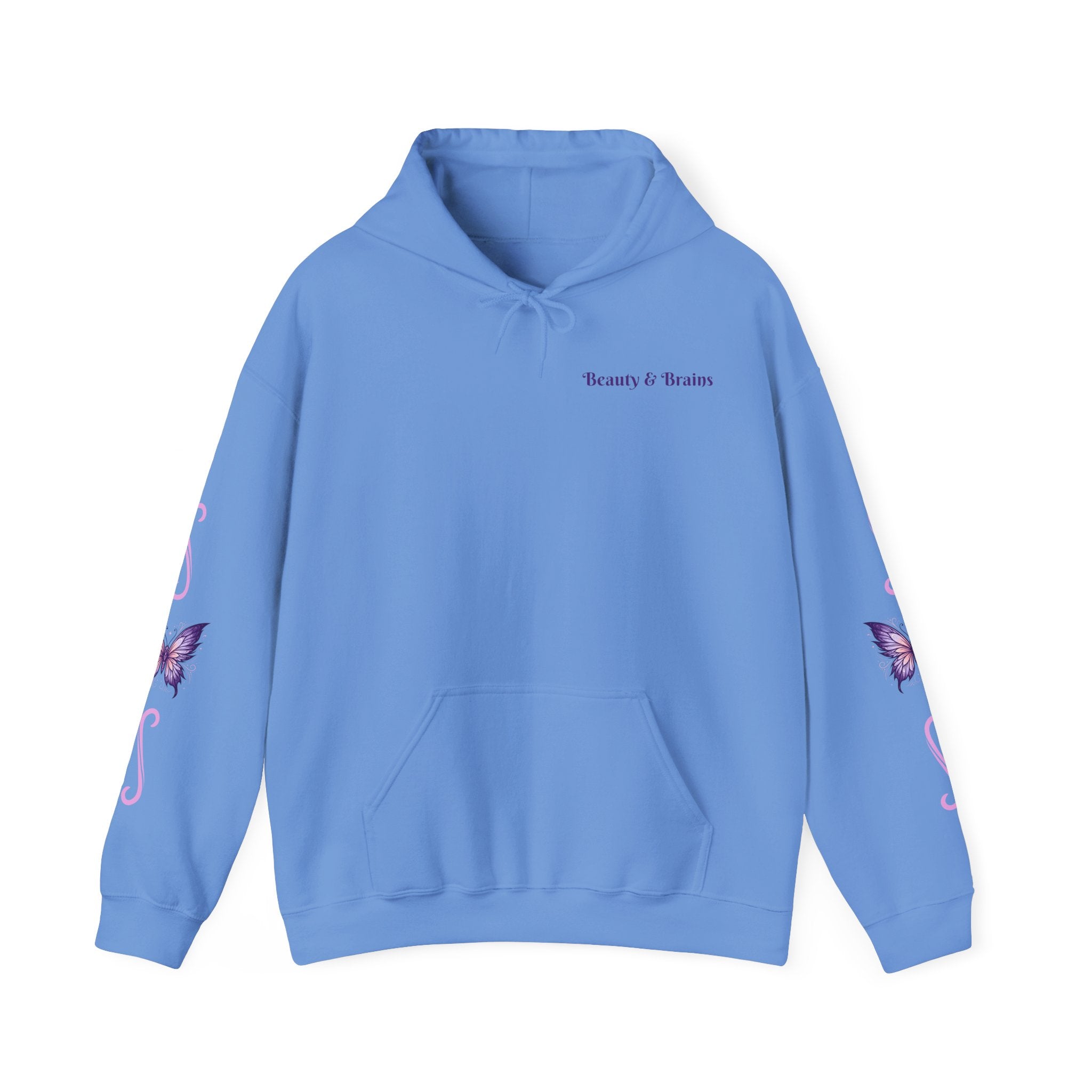 Hoodie — Cozy Fairy Reader Graphic Hoodie ("Beauty & Brains")