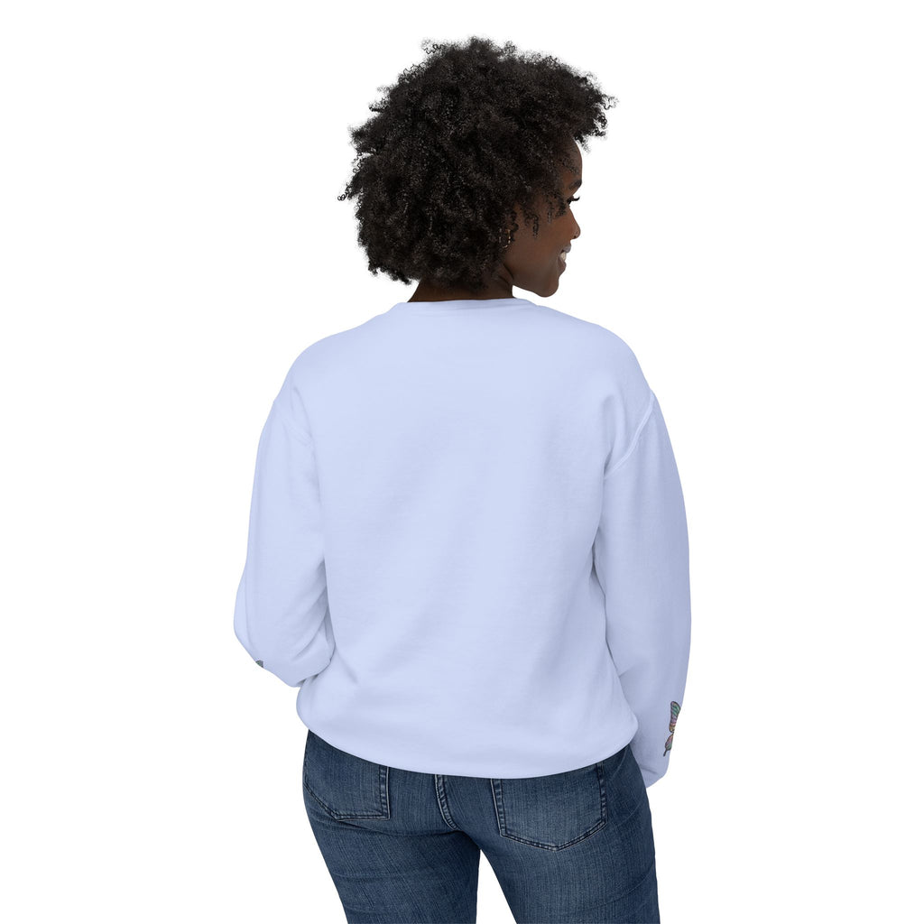 Lotus Fairy Crewneck Sweatshirt – Magical Night Garden Graphic