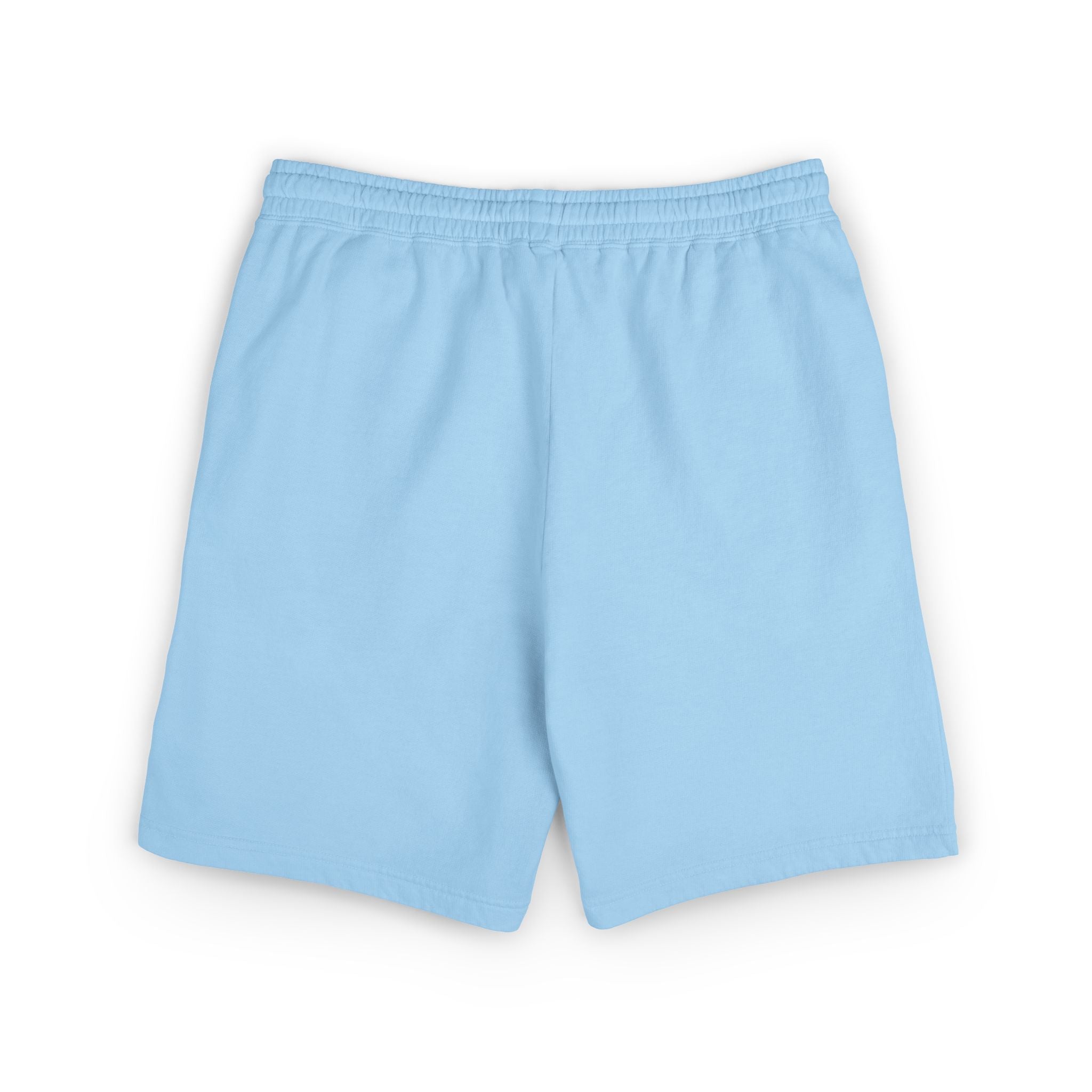Butterfly Accent Sweat Shorts — Lightweight Garment-Dyed Fleece