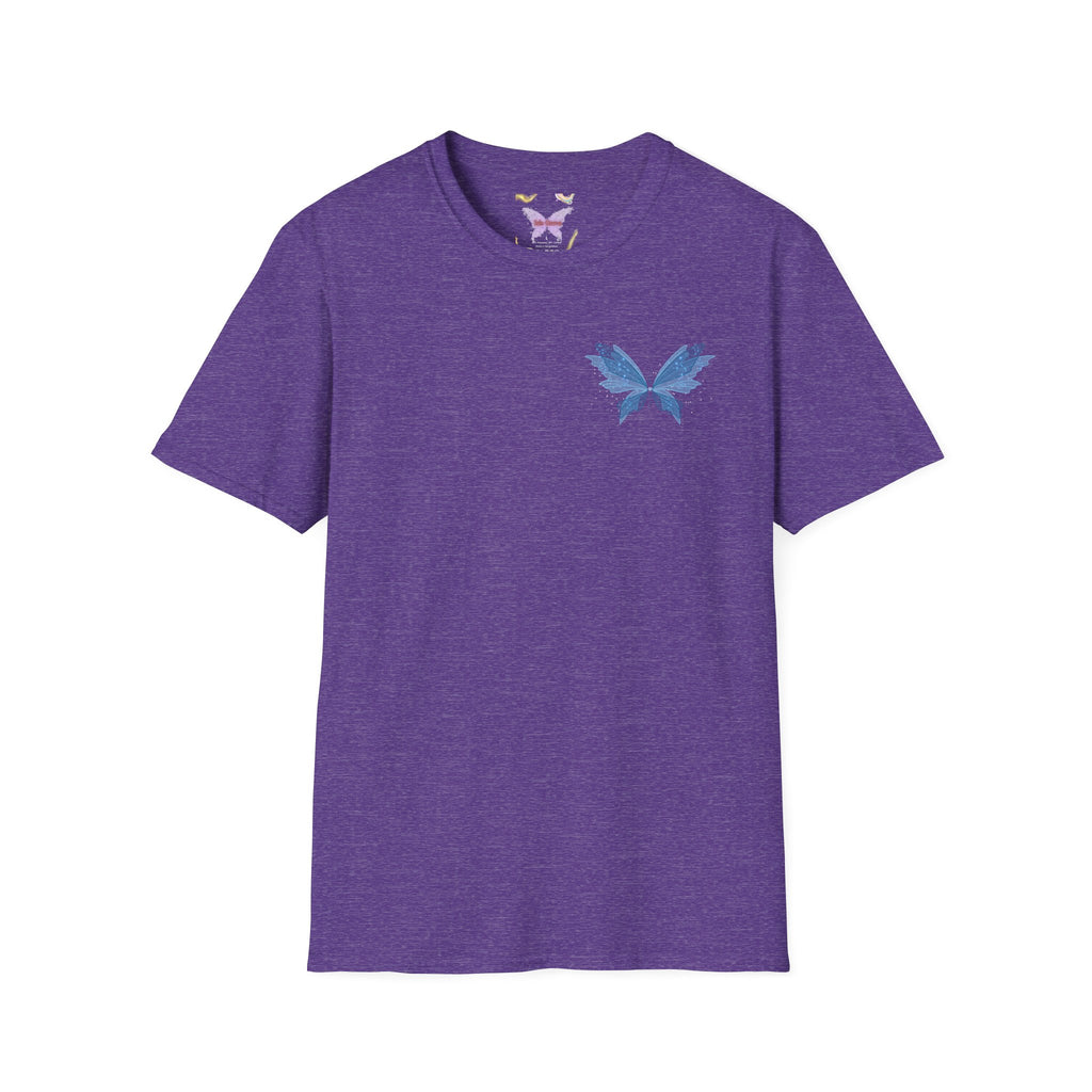 Blue Watercolor Butterfly T-Shirt