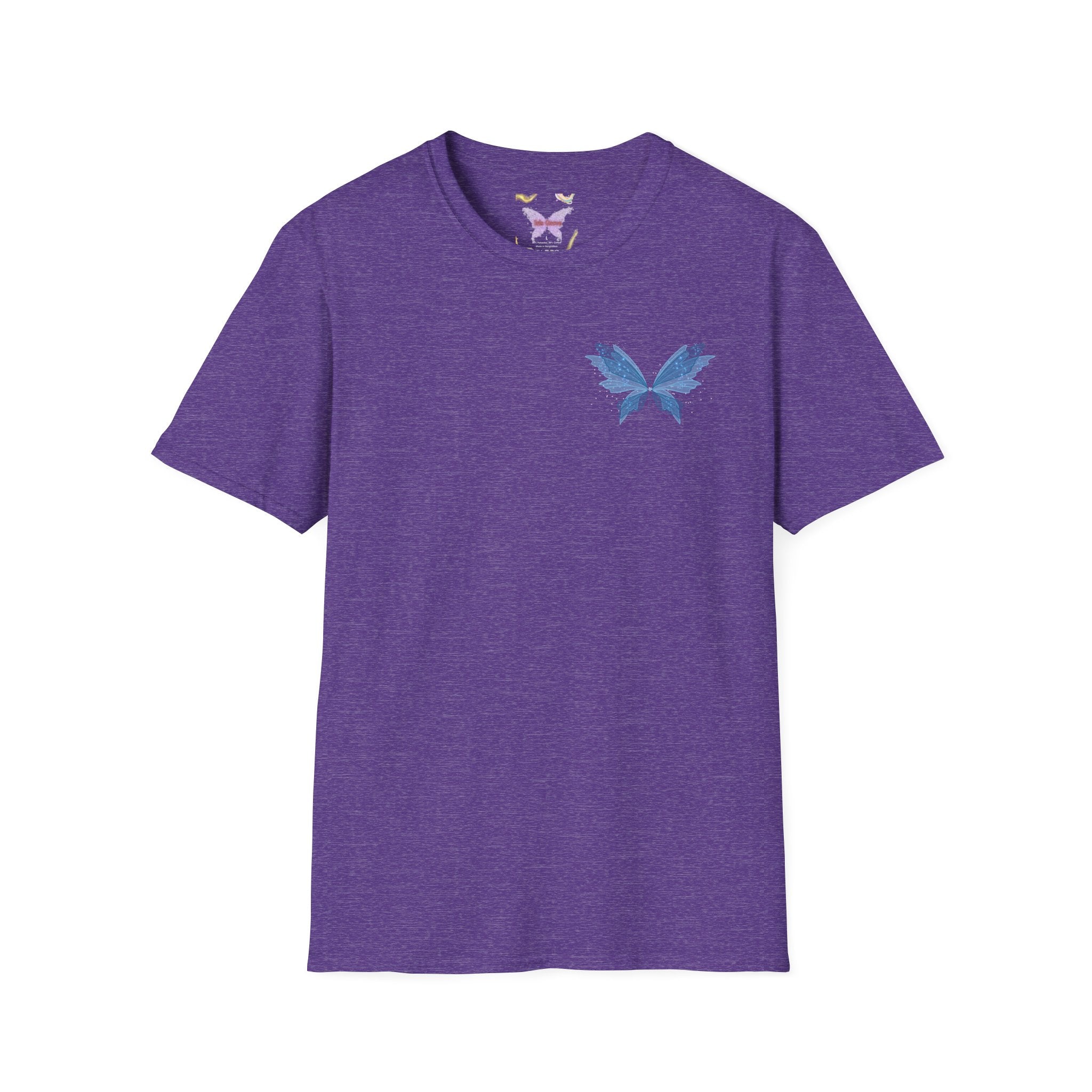 Blue Watercolor Butterfly T-Shirt