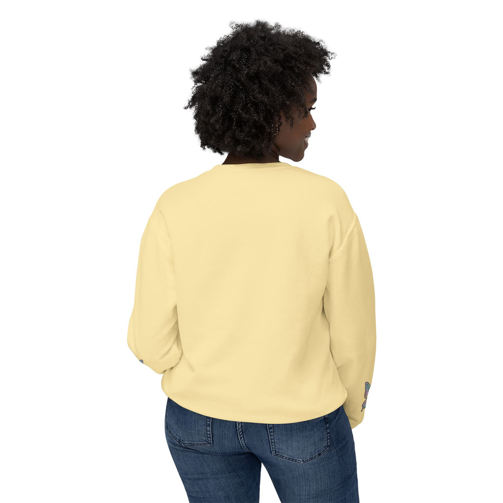 Lotus Fairy Crewneck Sweatshirt – Magical Night Garden Graphic