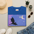 Dragon Silhouette T-Shirt — "A Dragon Without Its Wings..." Inspirational Night Sky Design