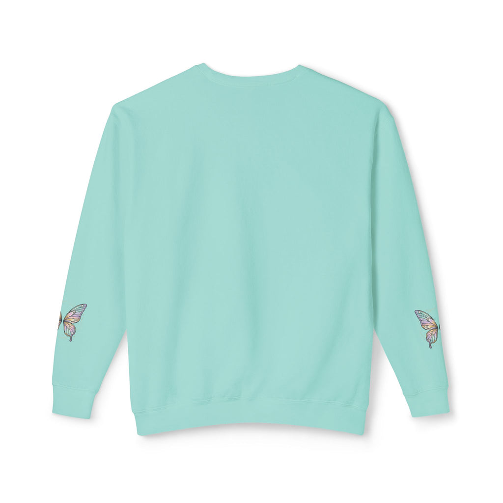 Lotus Fairy Crewneck Sweatshirt – Magical Night Garden Graphic