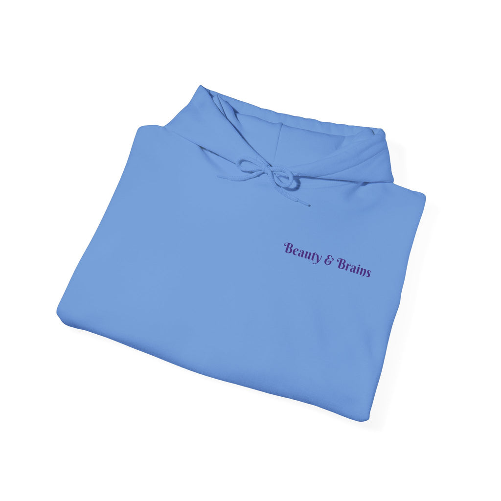 Hoodie — Cozy Fairy Reader Graphic Hoodie ("Beauty & Brains")