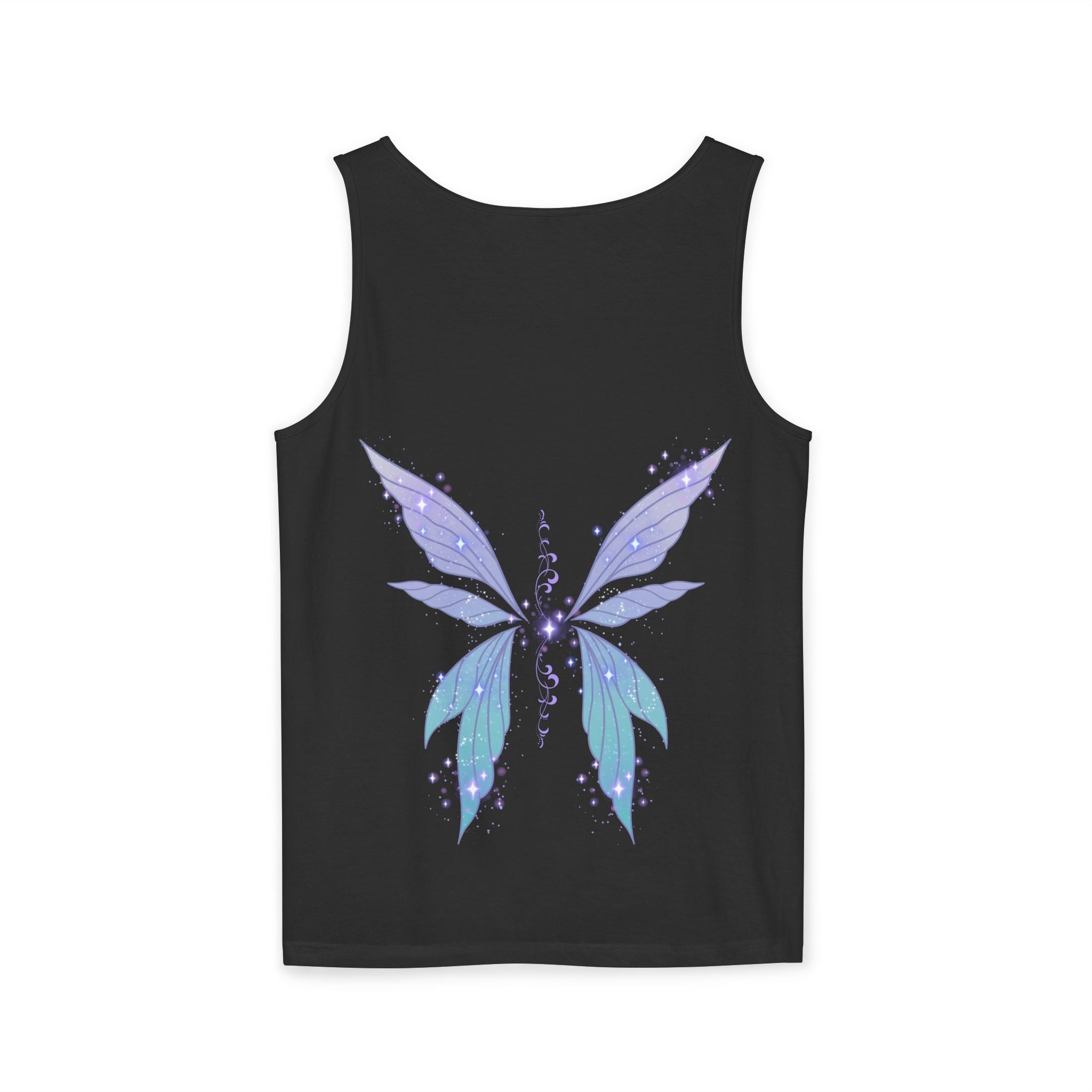 Fairy Wing Tank Top — Pastel Butterfly Wings Graphic Summer Tank