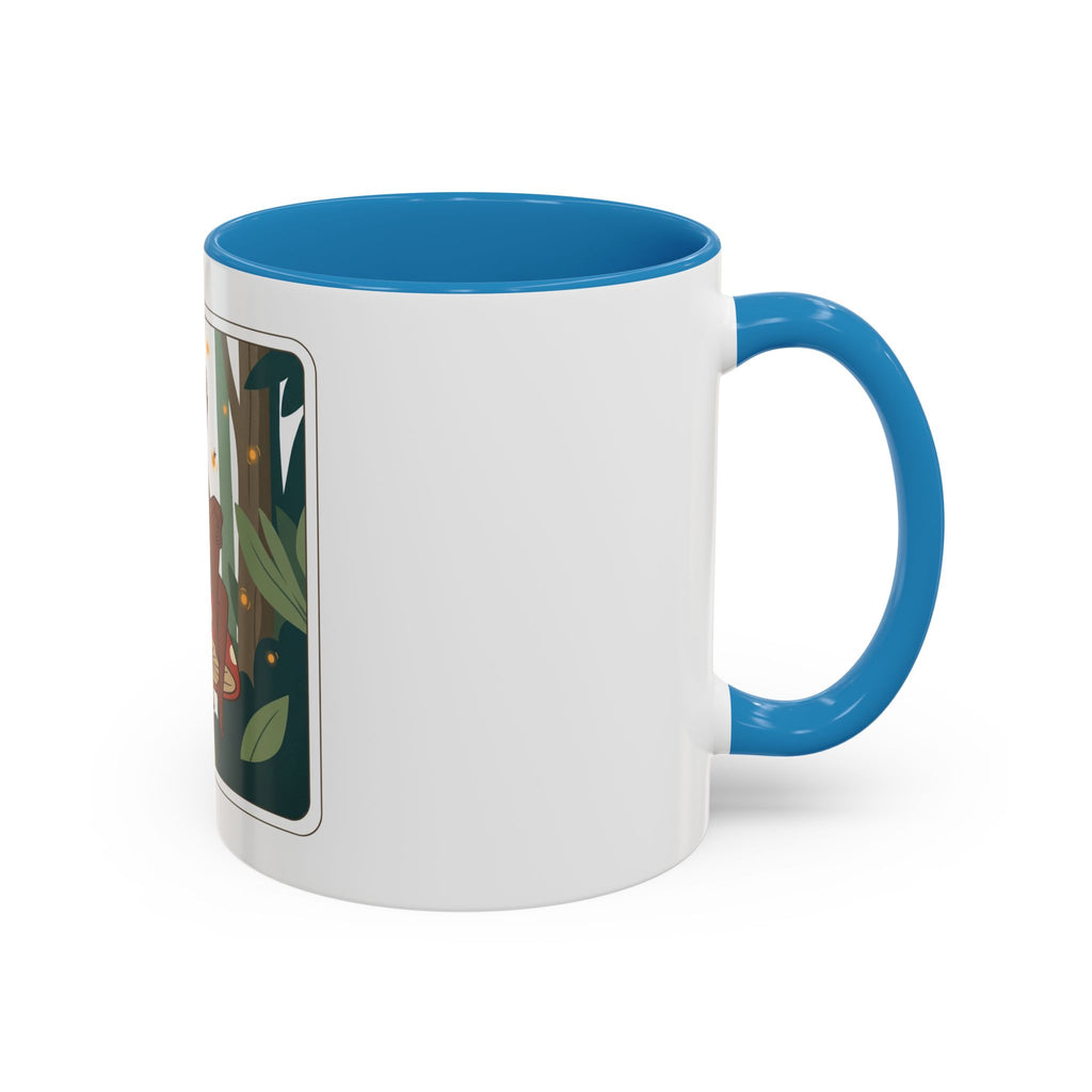 Fairy Mushroom Coffee Mug — Whimsical Forest Fairy Design (11/15 oz)