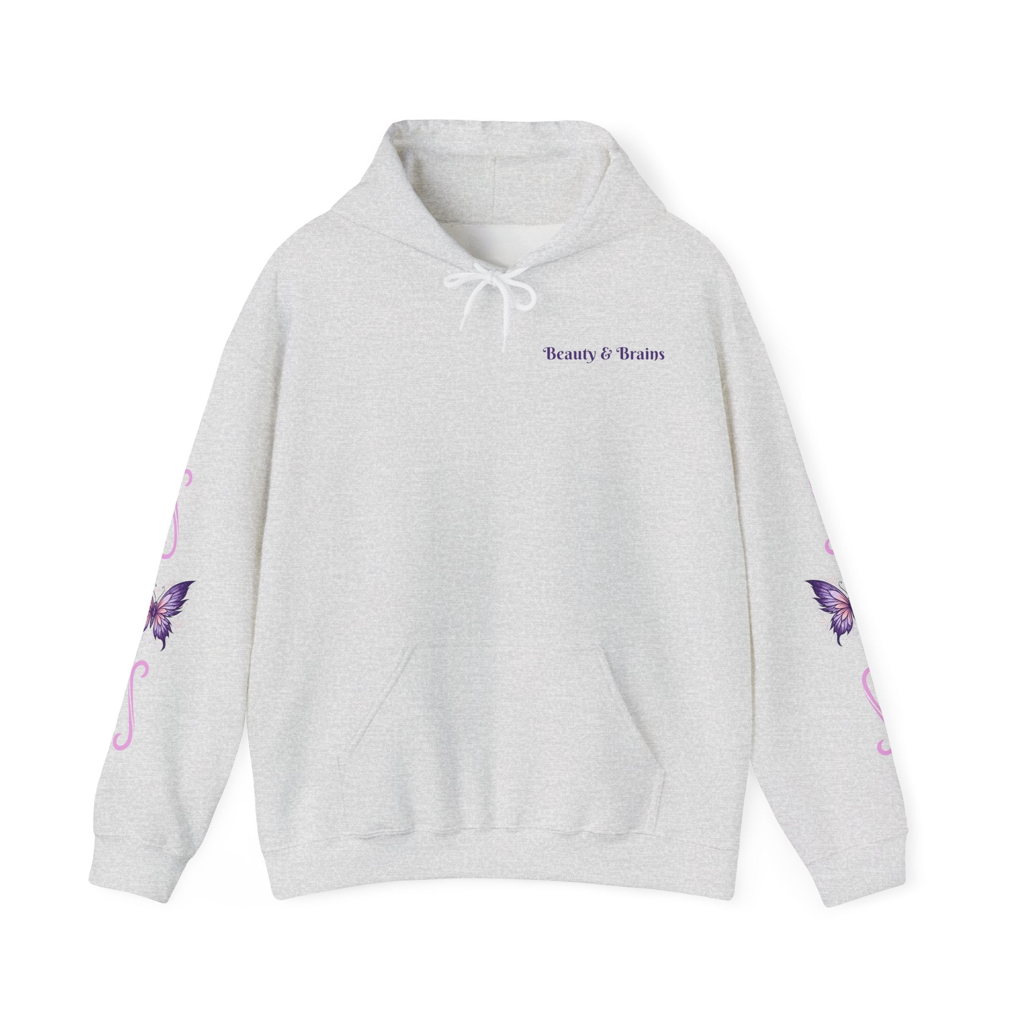 Hoodie — Cozy Fairy Reader Graphic Hoodie ("Beauty & Brains")