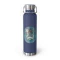 22oz Insulated Water Bottle — Lotus Fairy Floral Copper Vacuum Bottle