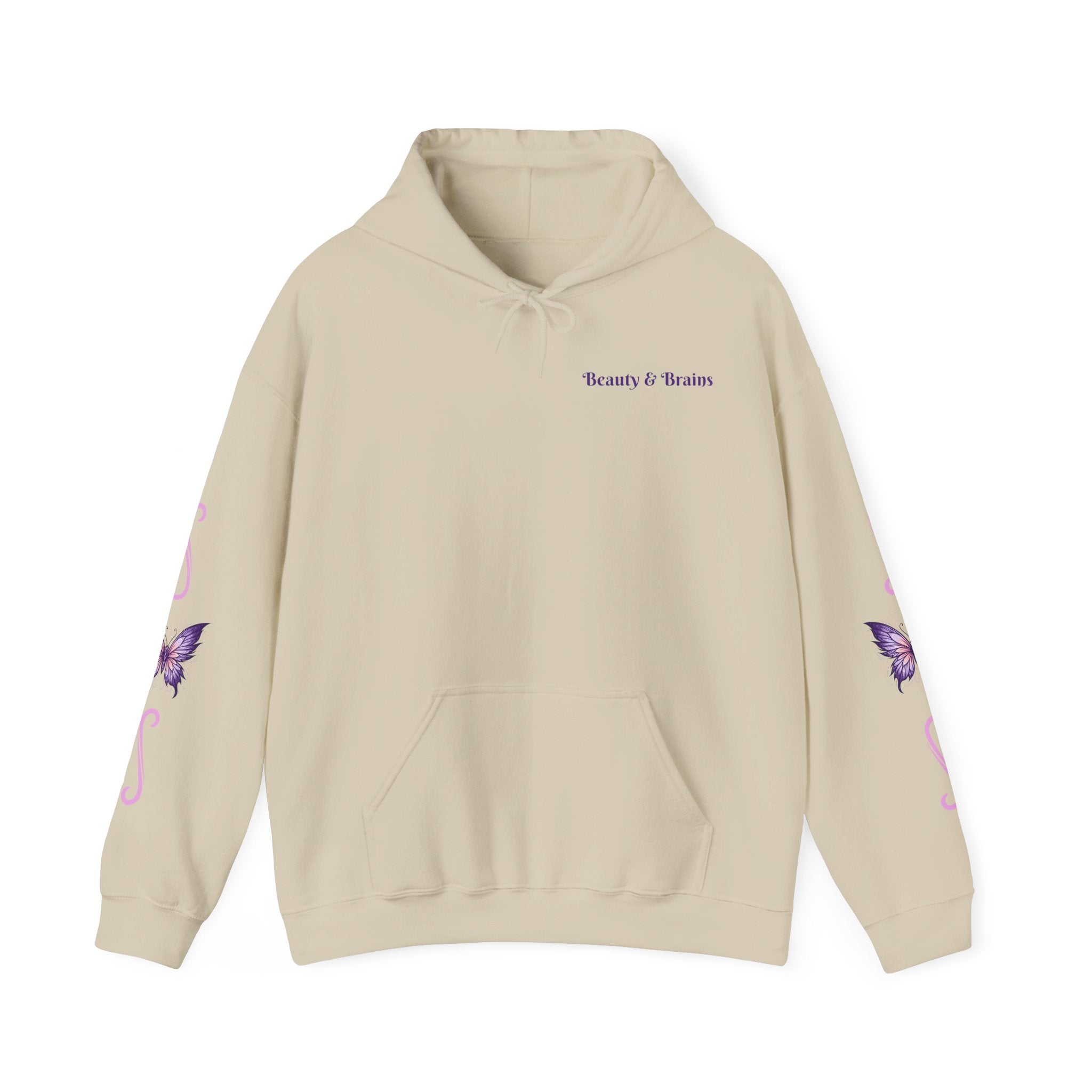 Hoodie — Cozy Fairy Reader Graphic Hoodie ("Beauty & Brains")