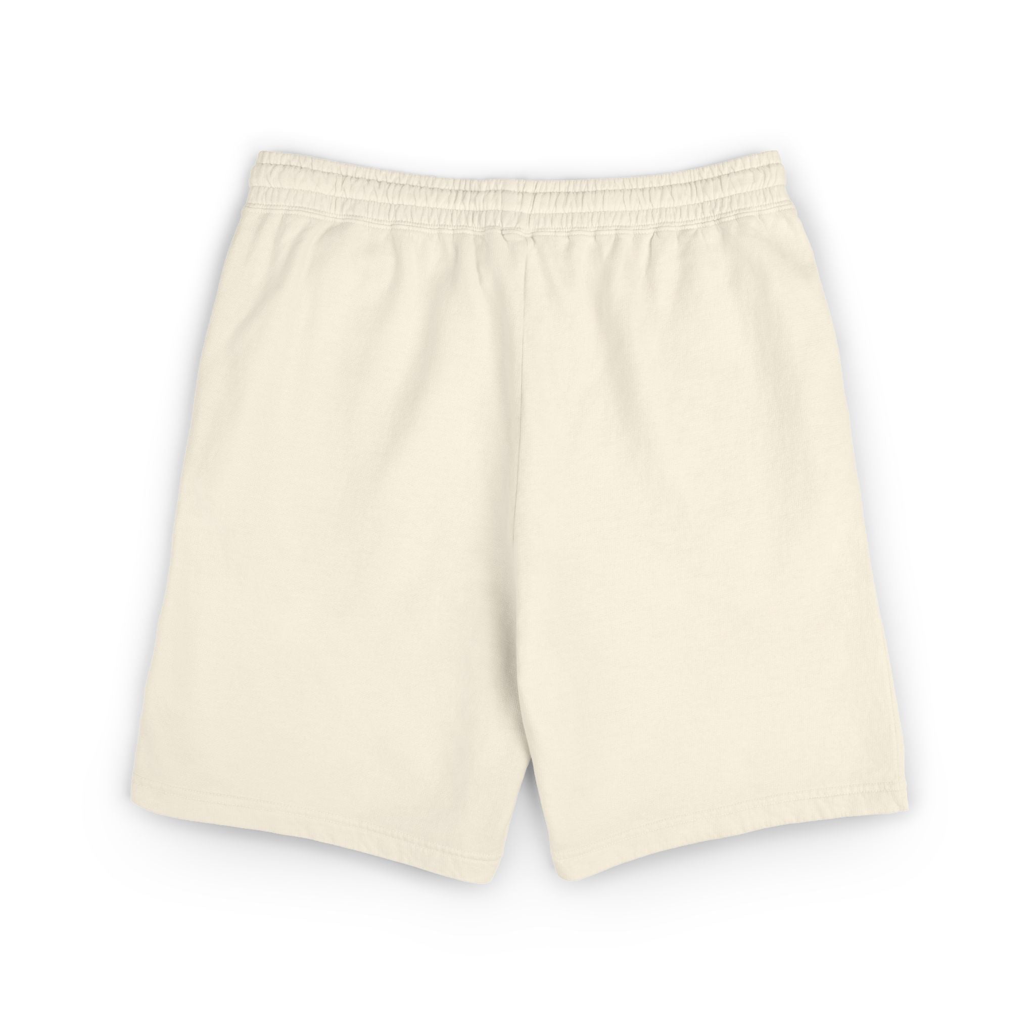 Butterfly Accent Sweat Shorts — Lightweight Garment-Dyed Fleece
