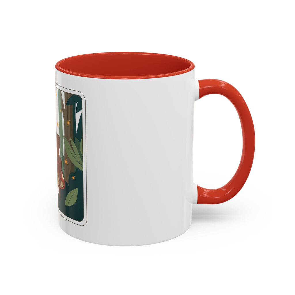 Fairy Mushroom Coffee Mug — Whimsical Forest Fairy Design (11/15 oz)