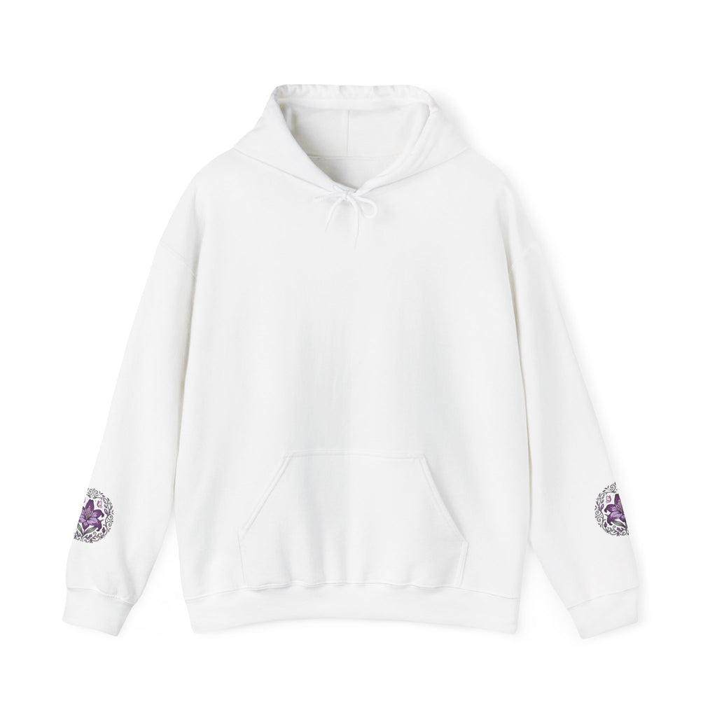Fairy Reader Hoodie — Cozy Floral Booklover Pullover