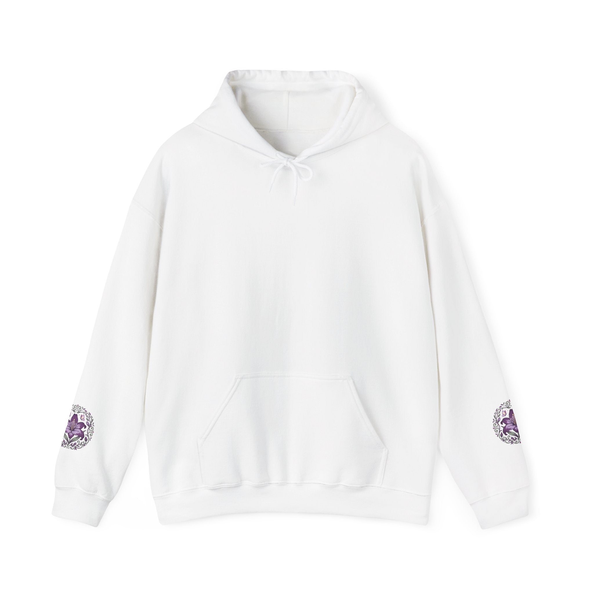 Fairy Reader Hoodie — Cozy Floral Booklover Pullover