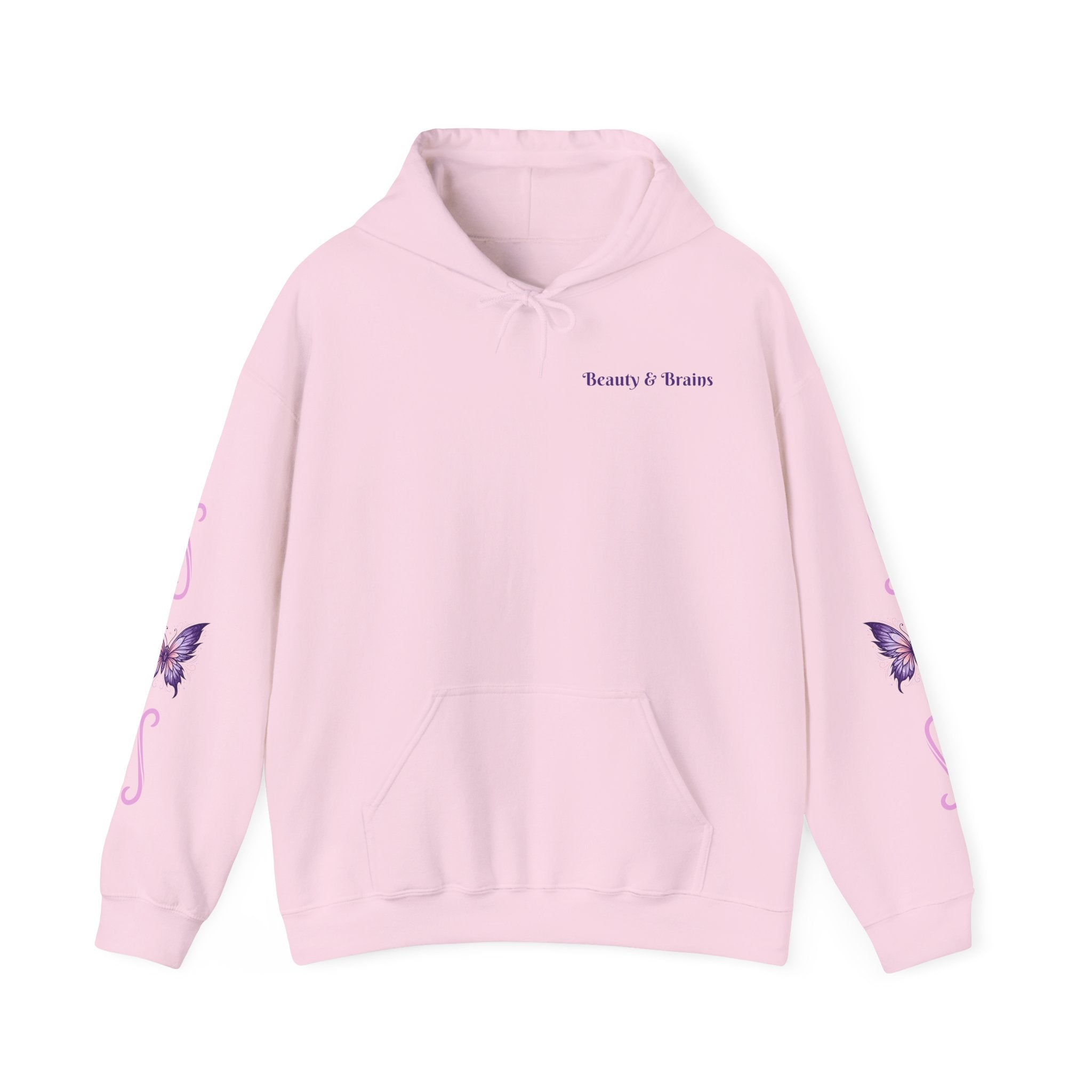 Hoodie — Cozy Fairy Reader Graphic Hoodie ("Beauty & Brains")