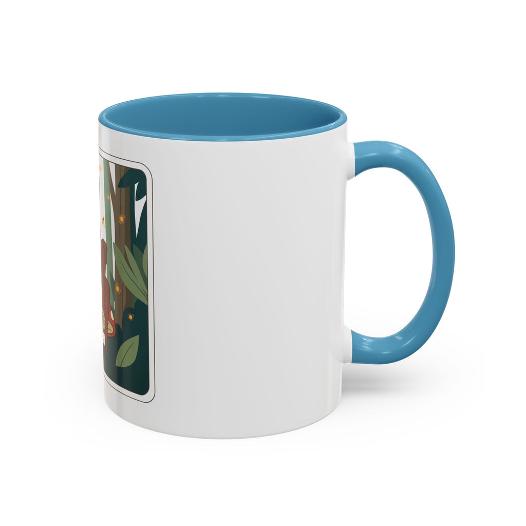 Fairy Mushroom Coffee Mug — Whimsical Forest Fairy Design (11/15 oz)