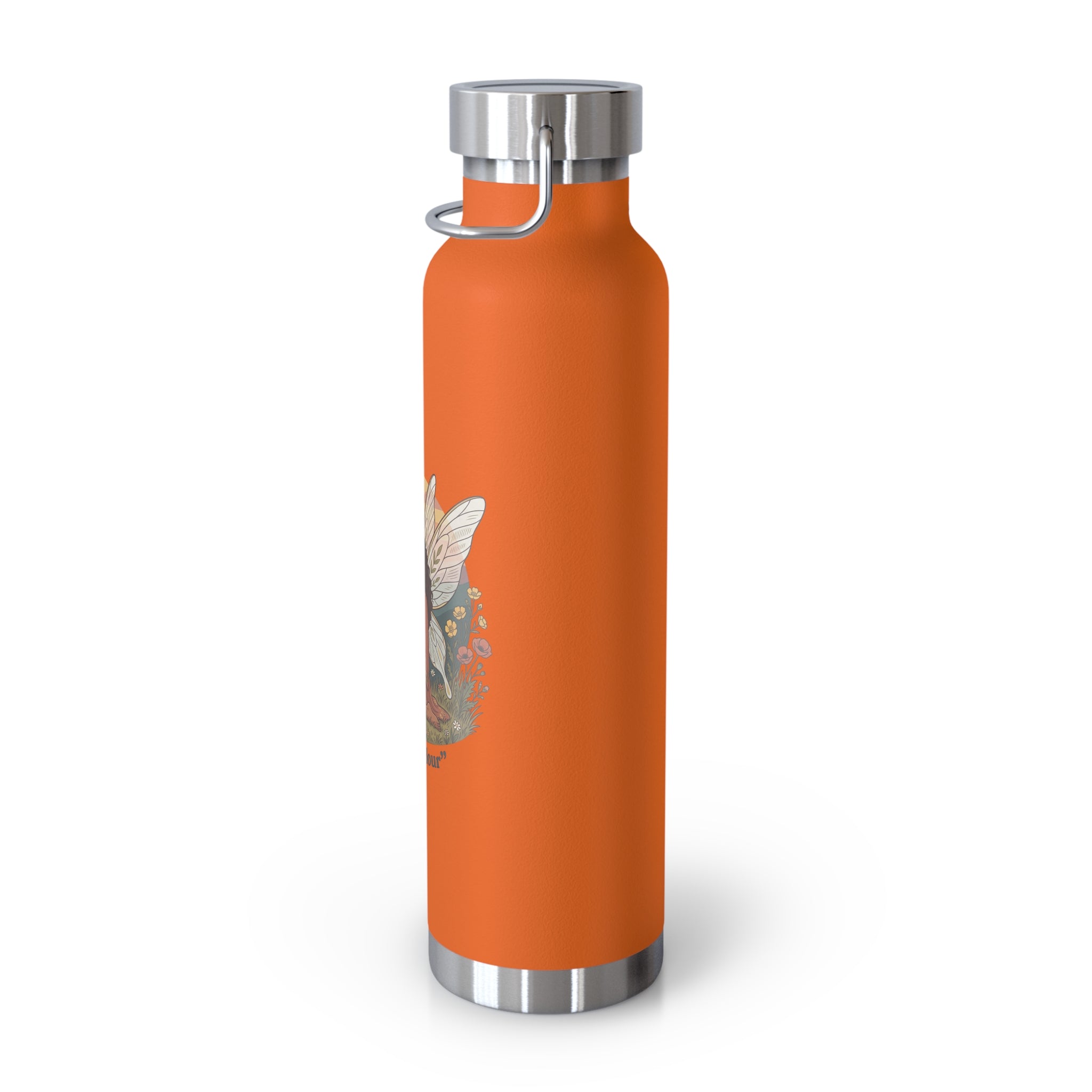 Insulated Bottle — "Golden Hour" Fairy Sunset 22oz Vacuum Flask