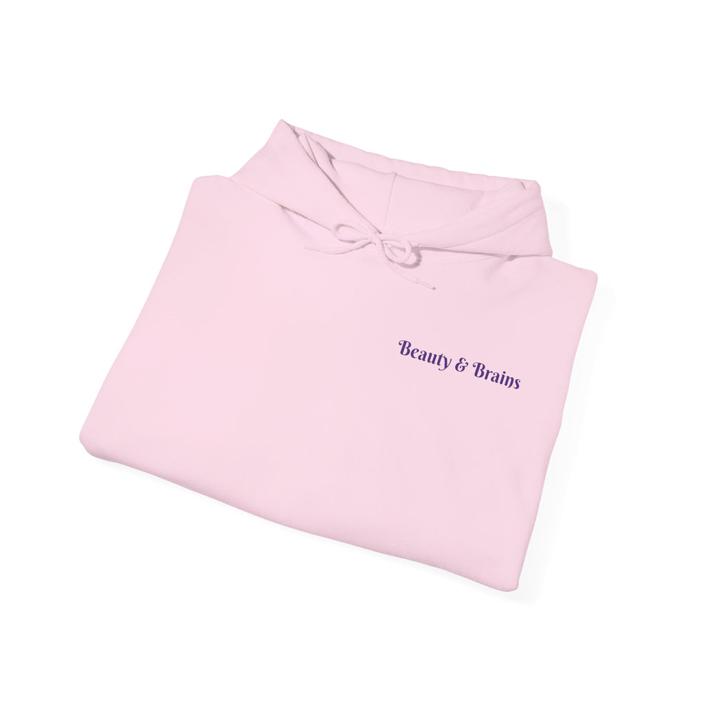 Hoodie — Cozy Fairy Reader Graphic Hoodie ("Beauty & Brains")