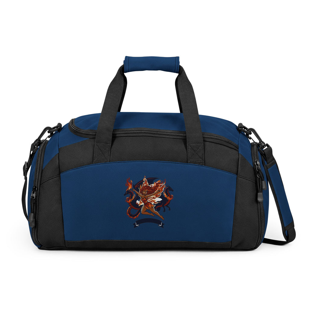 Ember Fox Gym Bag — Lightweight Dragon Fox Duffle for Gym & Travel