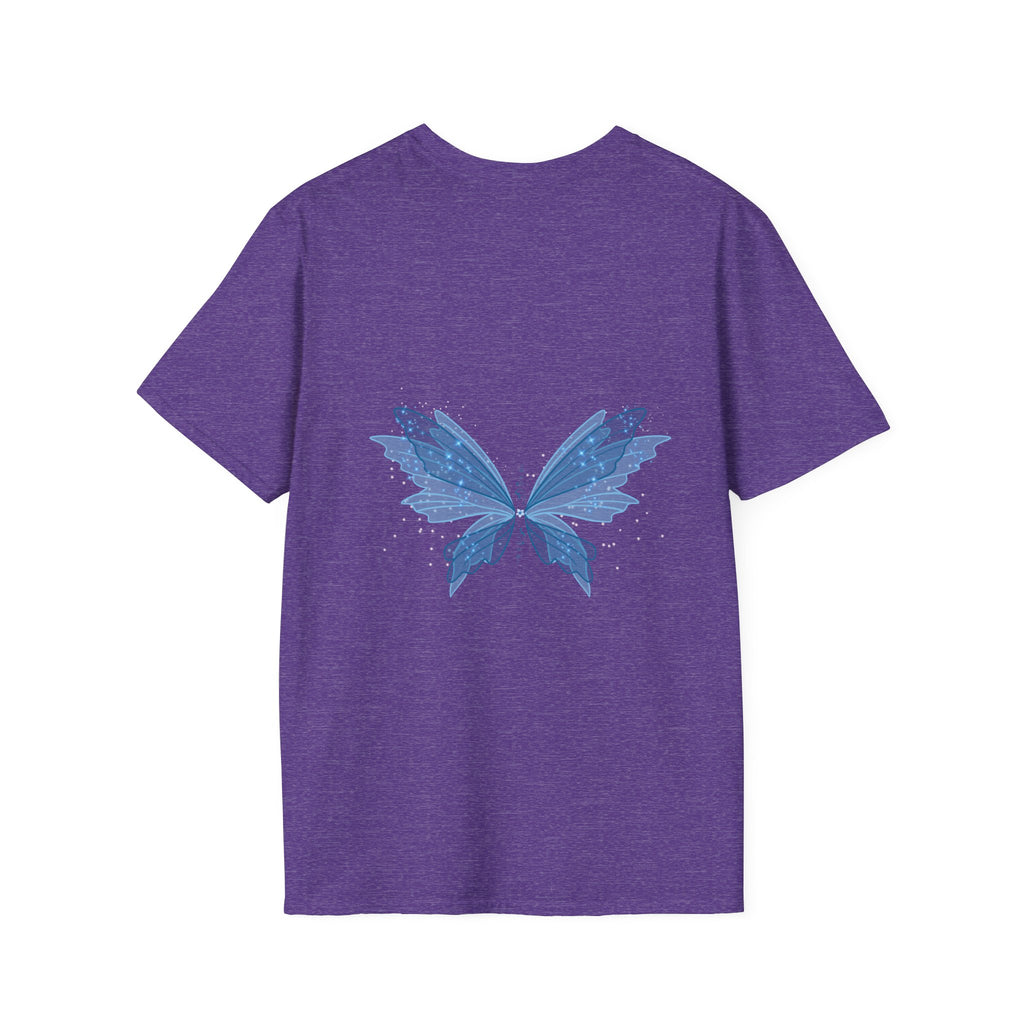Blue Watercolor Butterfly T-Shirt