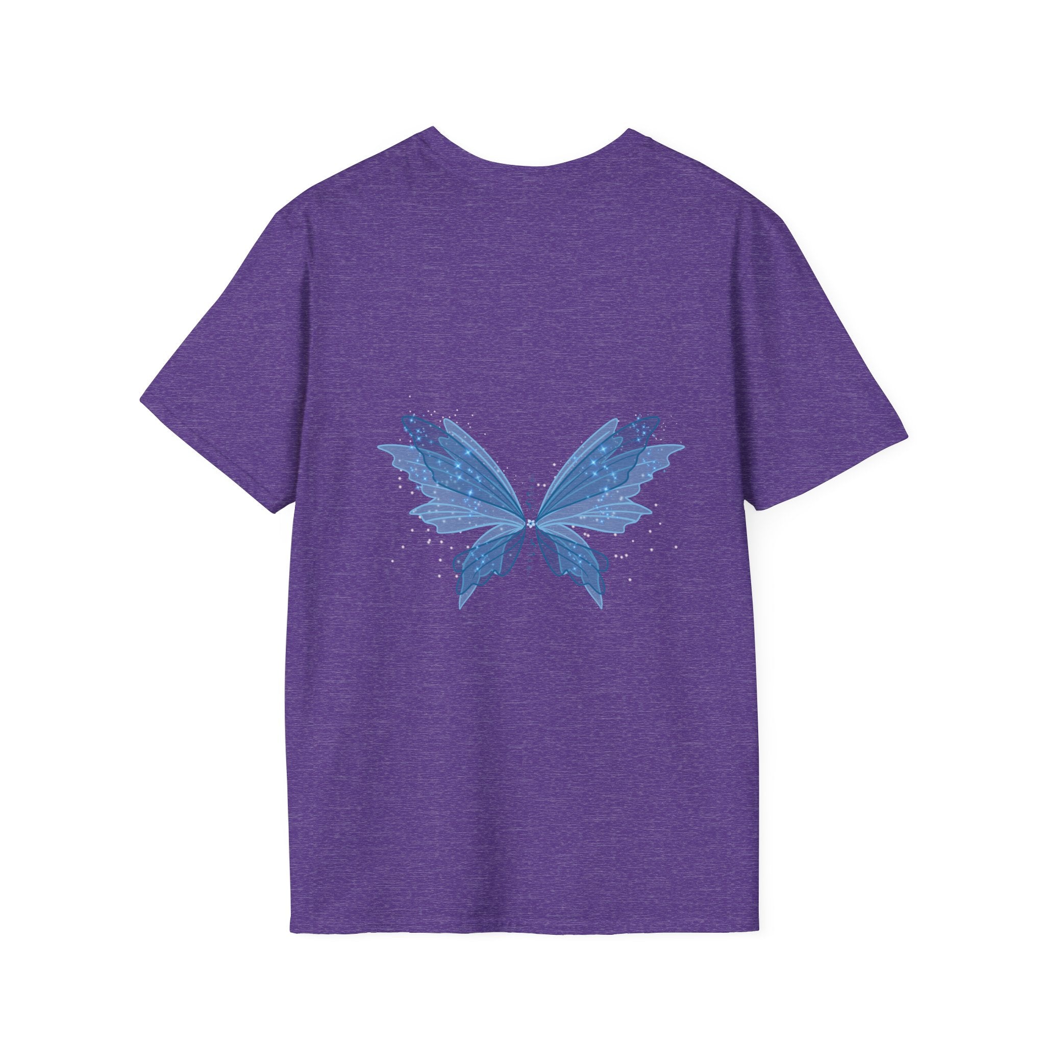 Blue Watercolor Butterfly T-Shirt