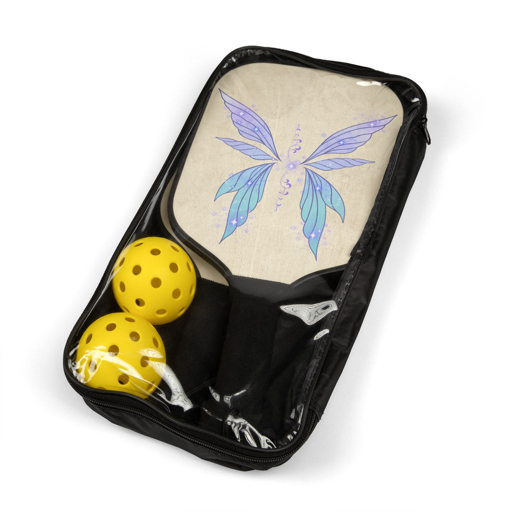 Butterfly Wings Pickleball Paddles Set – Lightweight Kit with 2 Paddles & Balls