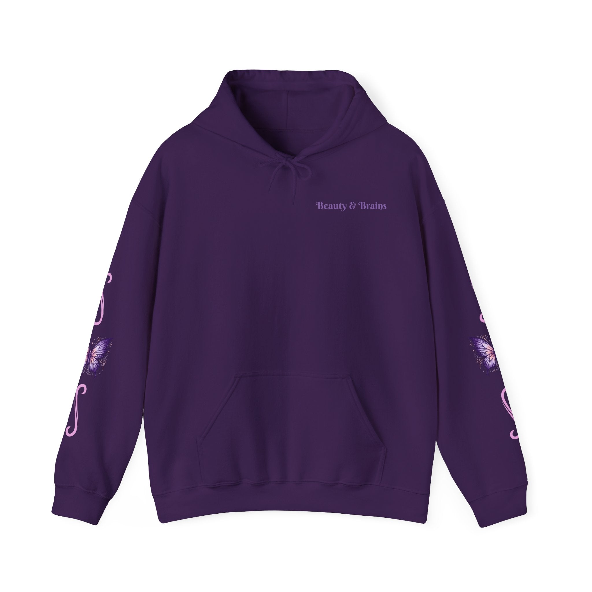 Hoodie — Cozy Fairy Reader Graphic Hoodie ("Beauty & Brains")