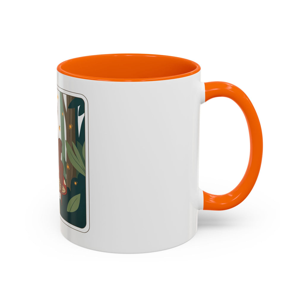 Fairy Mushroom Coffee Mug — Whimsical Forest Fairy Design (11/15 oz)