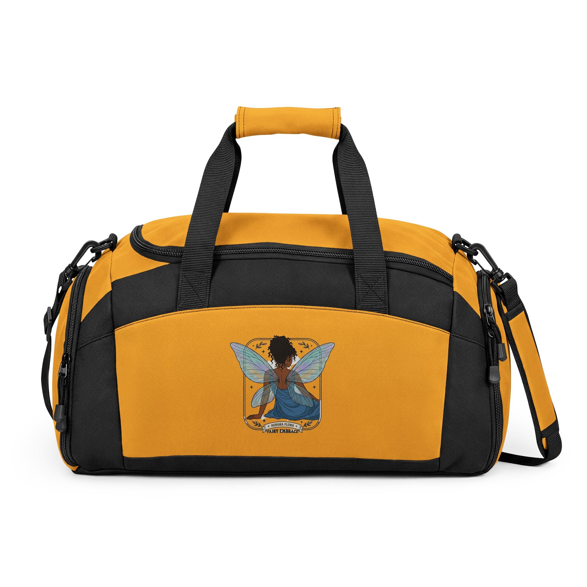 Fairy Wing Gym Bag — Sparkle Fitness Duffel for Women & Teens