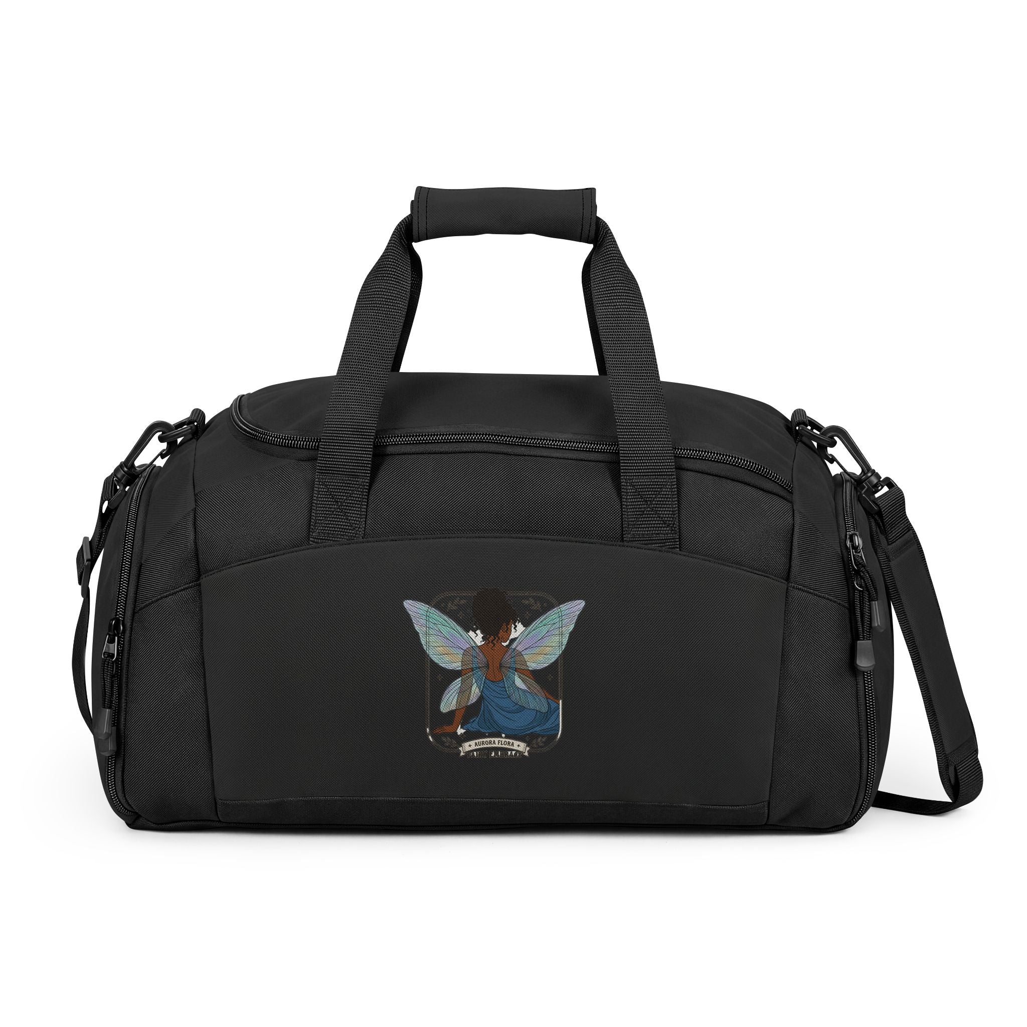 Fairy Wing Gym Bag — Sparkle Fitness Duffel for Women & Teens