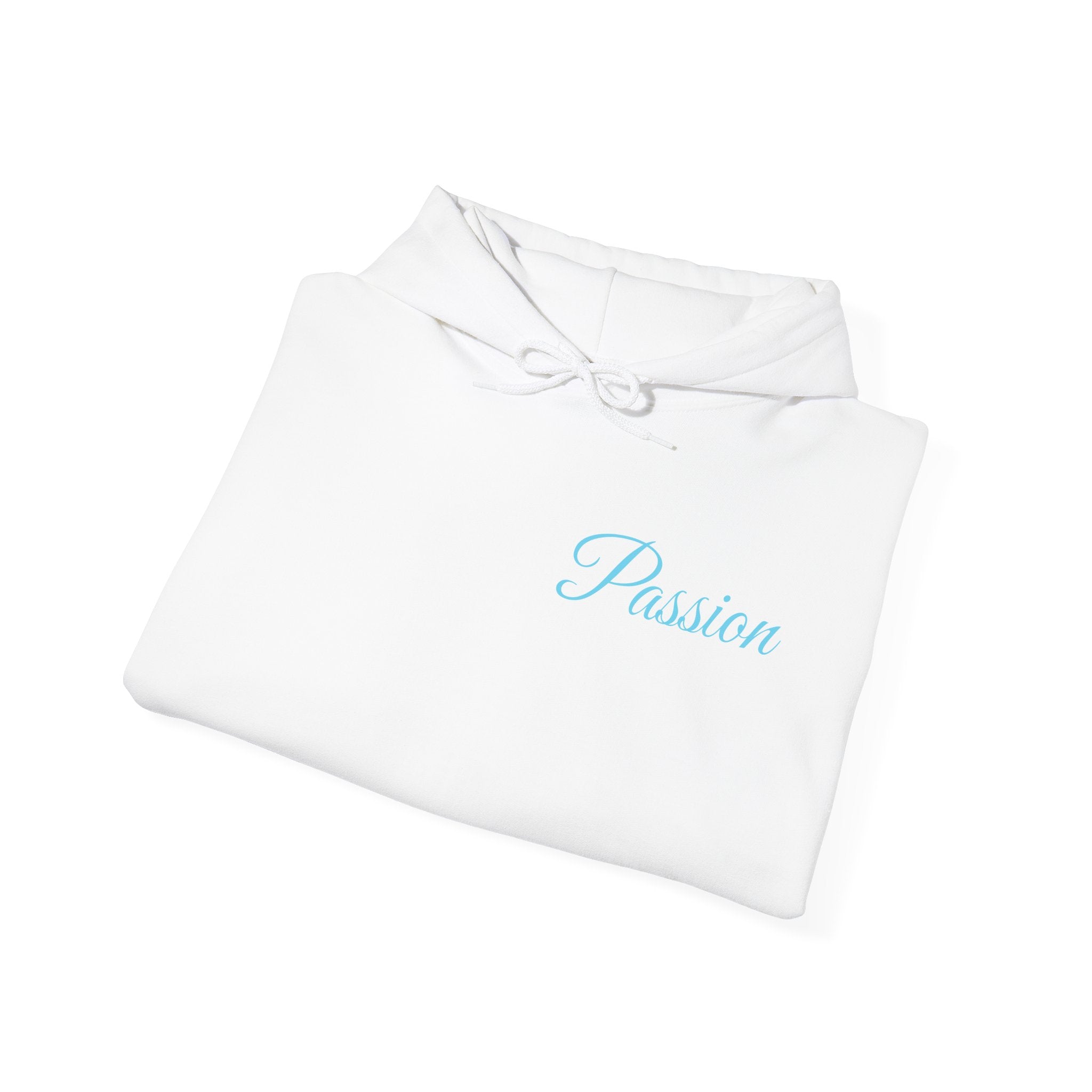 Dragon Isle Hoodie — Passion Script Fantasy Hoodie with Floating Island Art