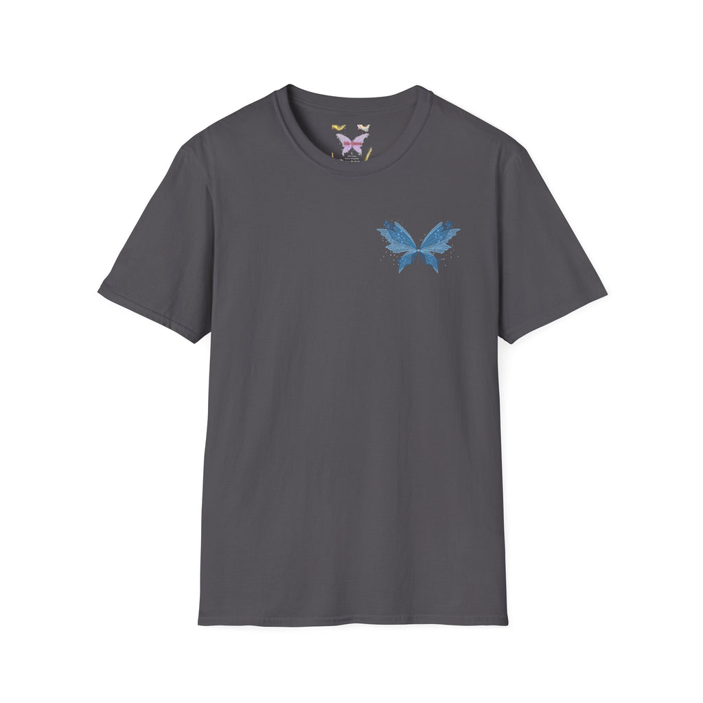 Blue Watercolor Butterfly T-Shirt