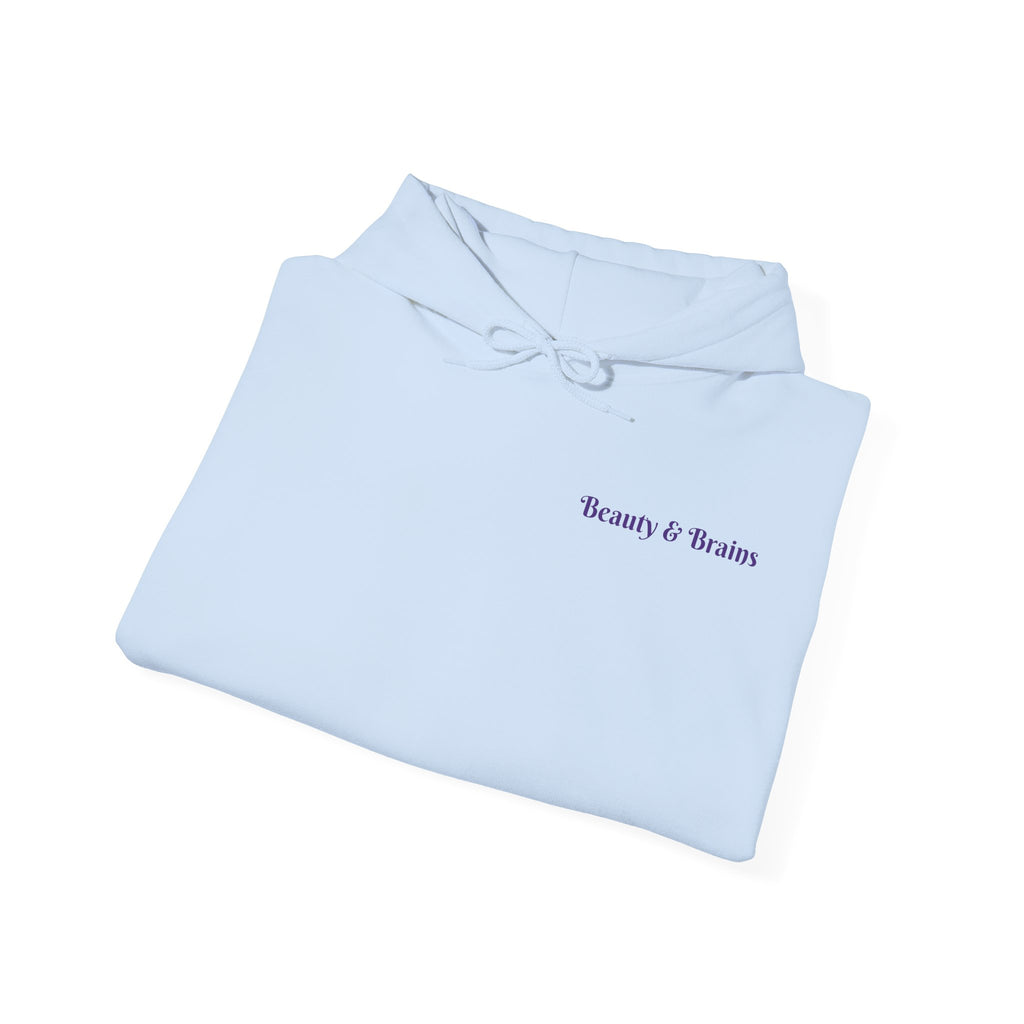 Hoodie — Cozy Fairy Reader Graphic Hoodie ("Beauty & Brains")