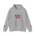 Hibiscus Floral Hoodie — Tropical Flower Graphic Sweatshirt
