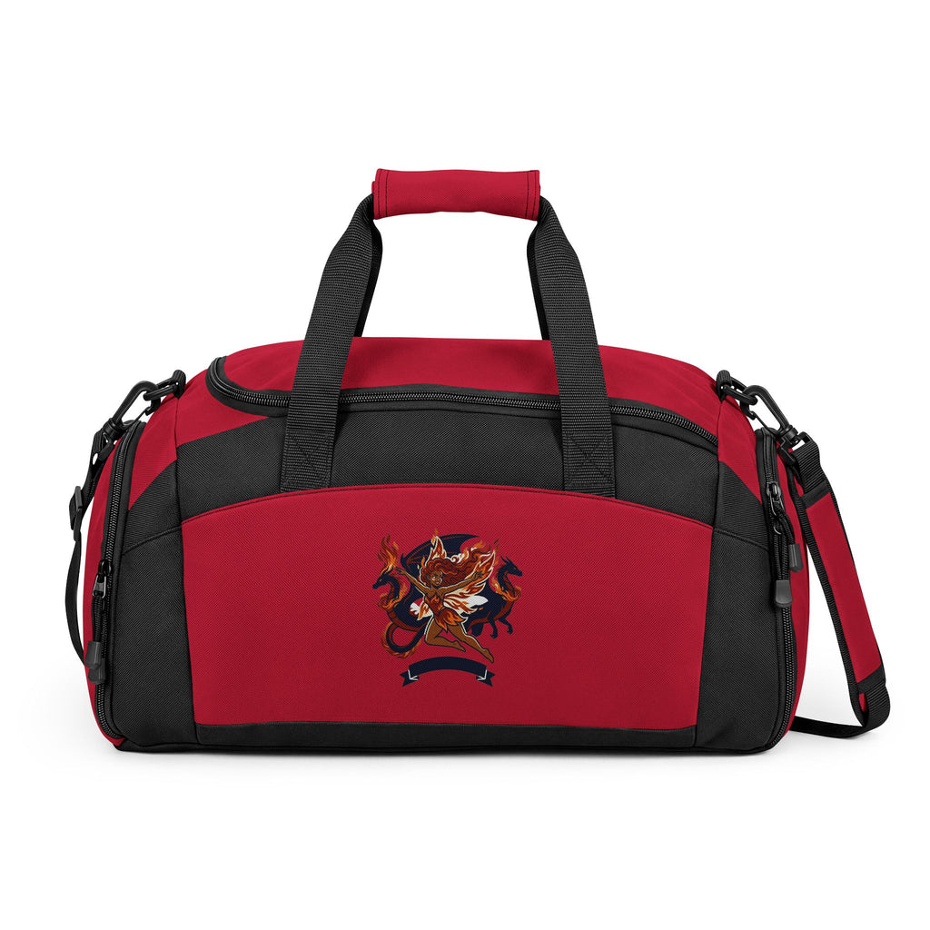 Ember Fox Gym Bag — Lightweight Dragon Fox Duffle for Gym & Travel