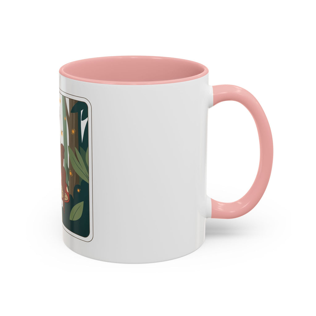 Fairy Mushroom Coffee Mug — Whimsical Forest Fairy Design (11/15 oz)