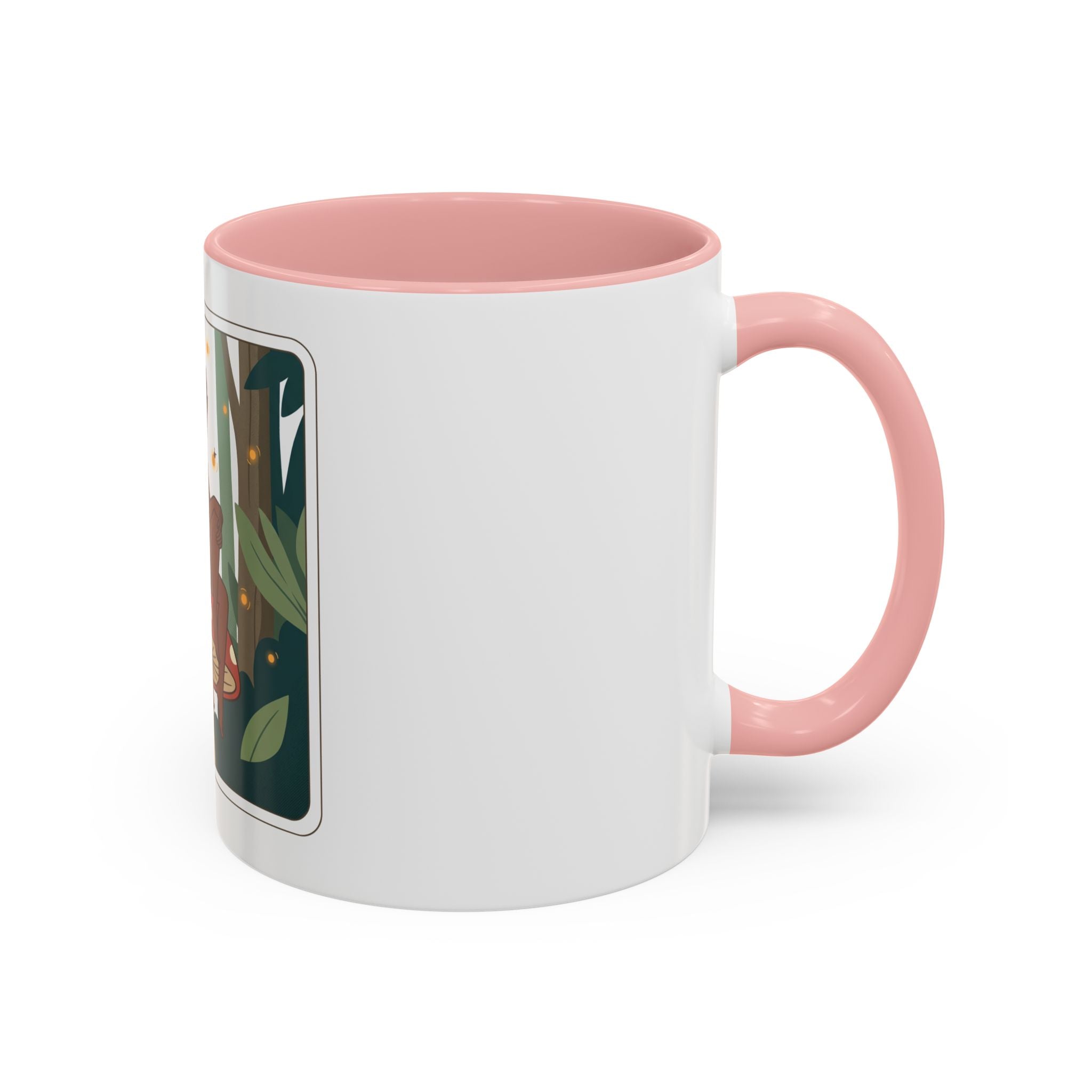 Fairy Mushroom Coffee Mug — Whimsical Forest Fairy Design (11/15 oz)