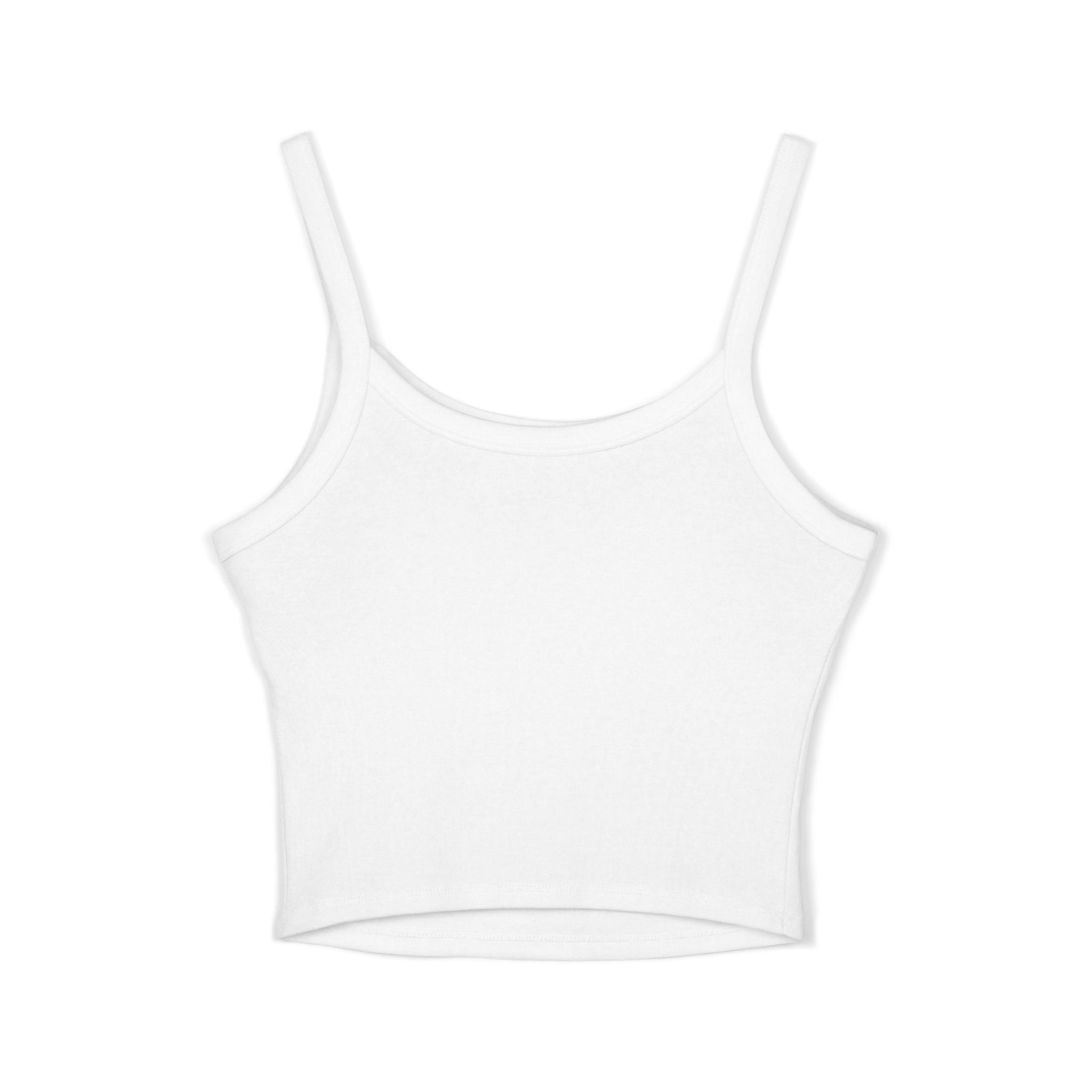 Butterfly Trim Tank Top - Cute Pink Floral Center Graphic